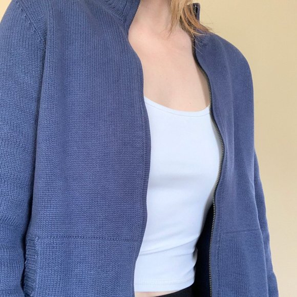 Blue Ralph Lauren Zip-up - Picture 4 of 6